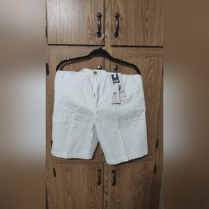 Men's 33 White Docker Shorts